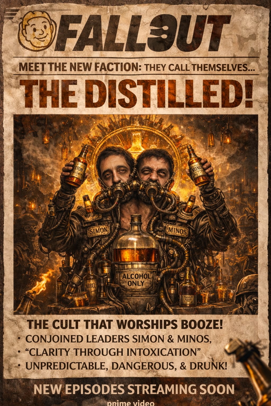 The Distilled faction poster