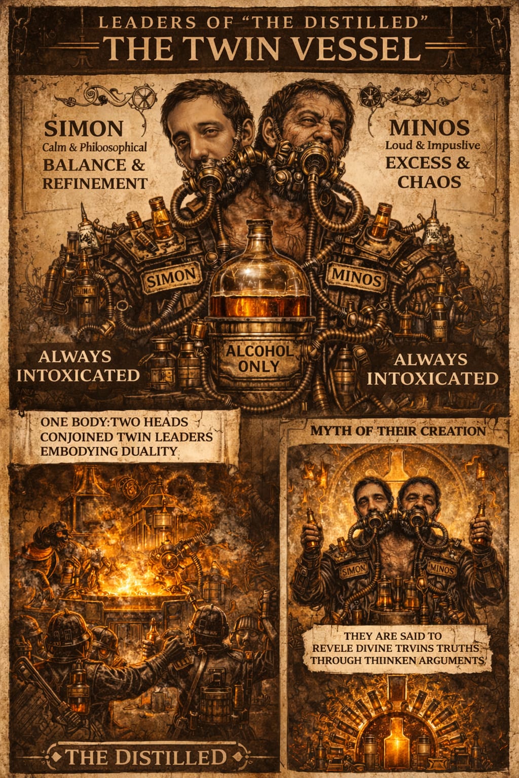 The Twin Vessel — Simon and Minos