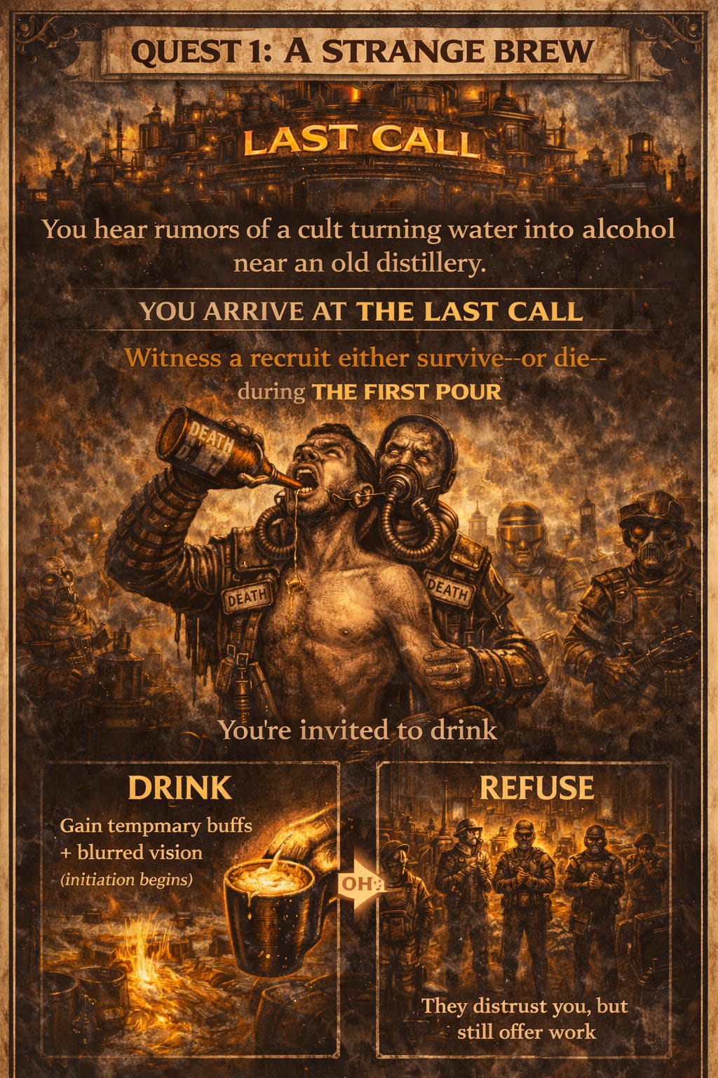 Quest 1: A Strange Brew