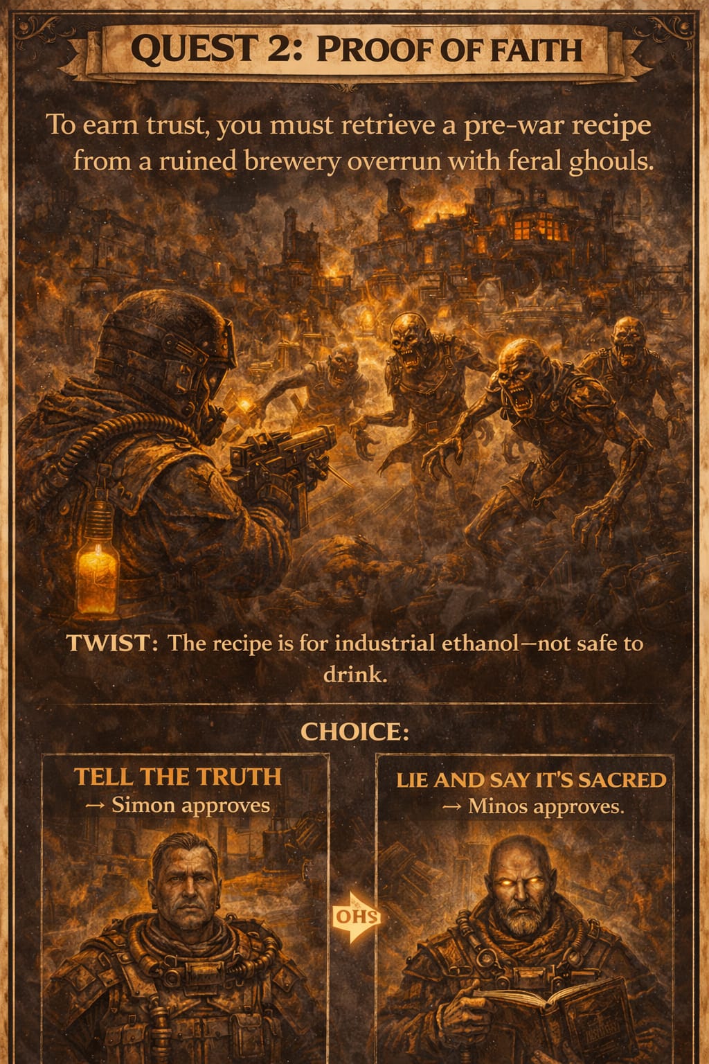 Quest 2: Proof of Faith