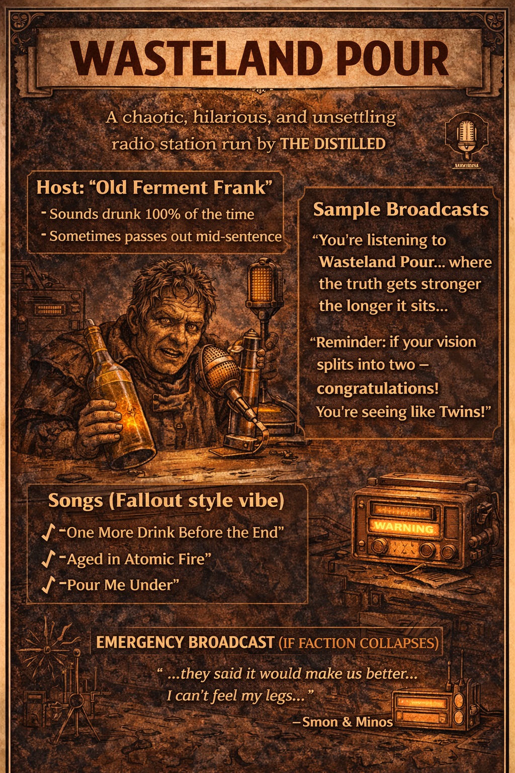 Wasteland Pour Radio